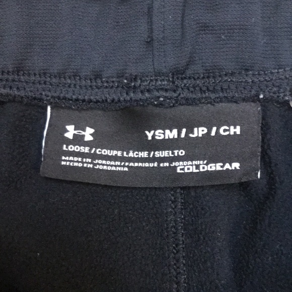 Under Armour Youth Girls’ Athletic Athleisure Multi-Colored Patterned Sweatpants - Picture 6 of 6